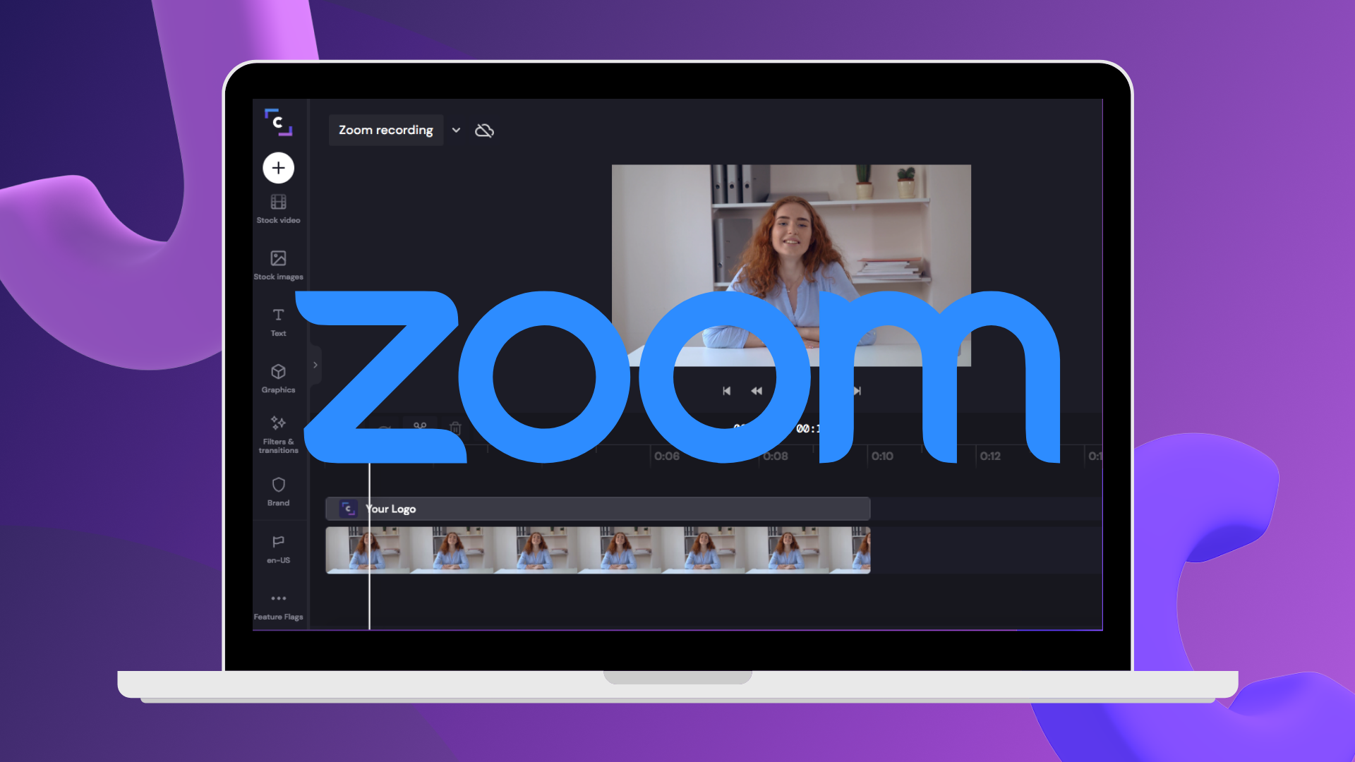 如何编辑zoom录像以改善观看体验 Clipchamp Blog