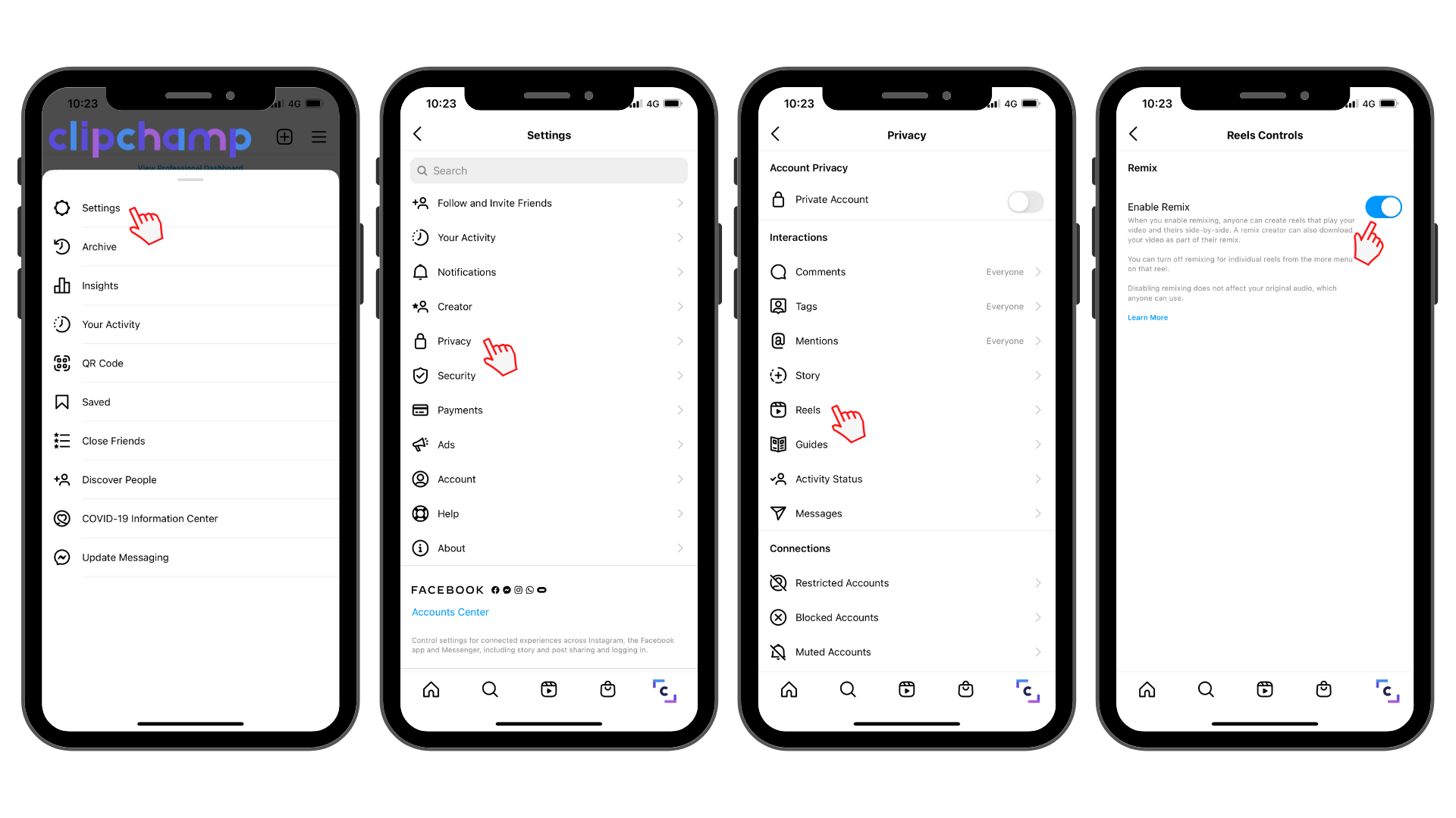 How to enable Instagram Reels Remix