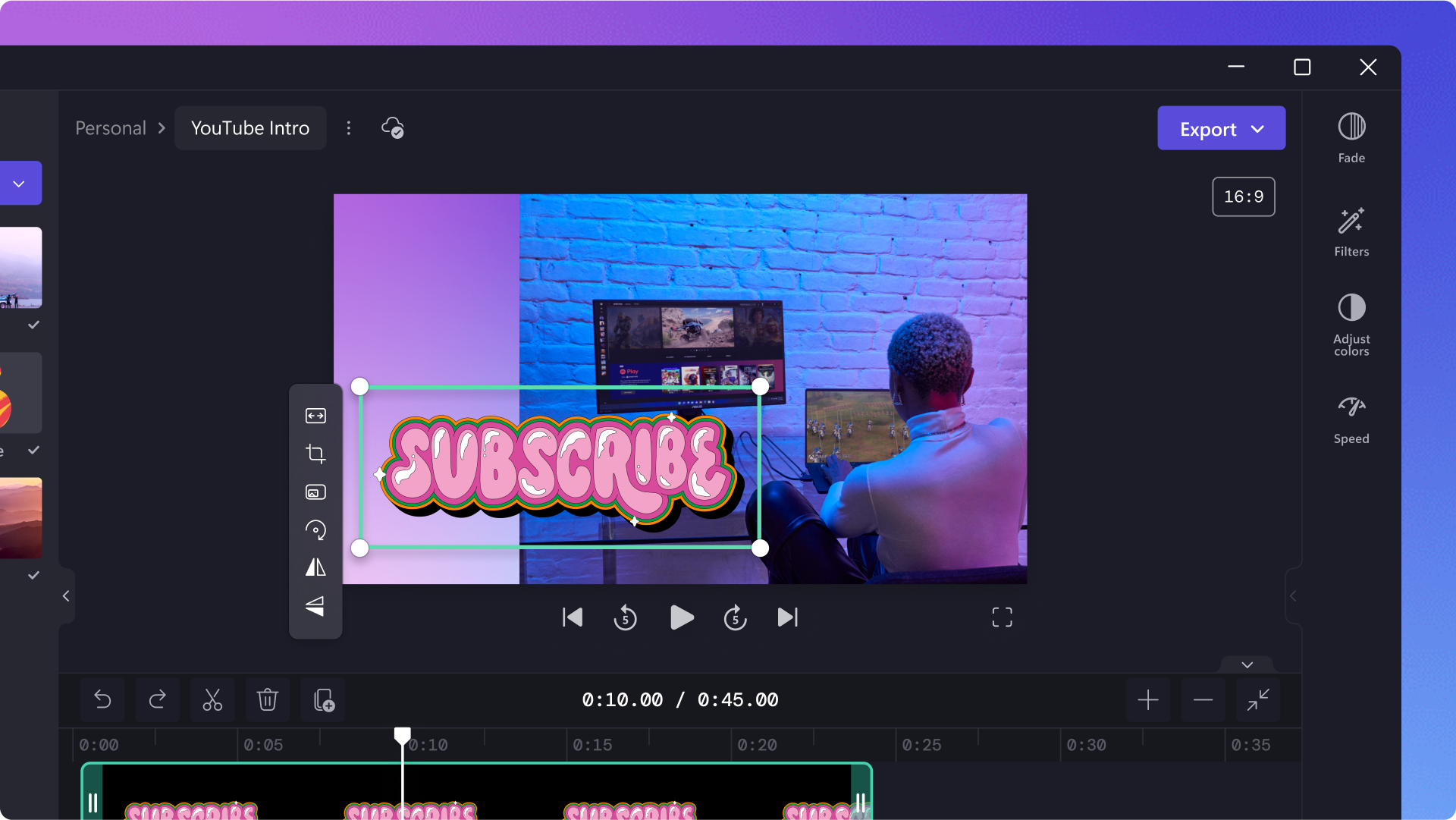 สร้างวิดีโอ YouTube ทางออนไลน์ | โปรแกรมตัดต่อวิดีโอ คำแนะนำ และเทมเพลตฟรี สร้างวิดีโอ Youtube ทางออนไลน์ | โปรแกรมตัดต่อวิดีโอ คำแนะนำ และเทมเพลตฟรี