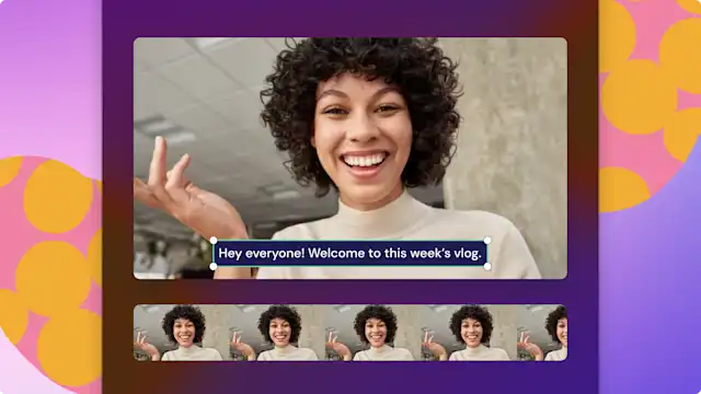 Clipchamp を使って字幕を入れる方法