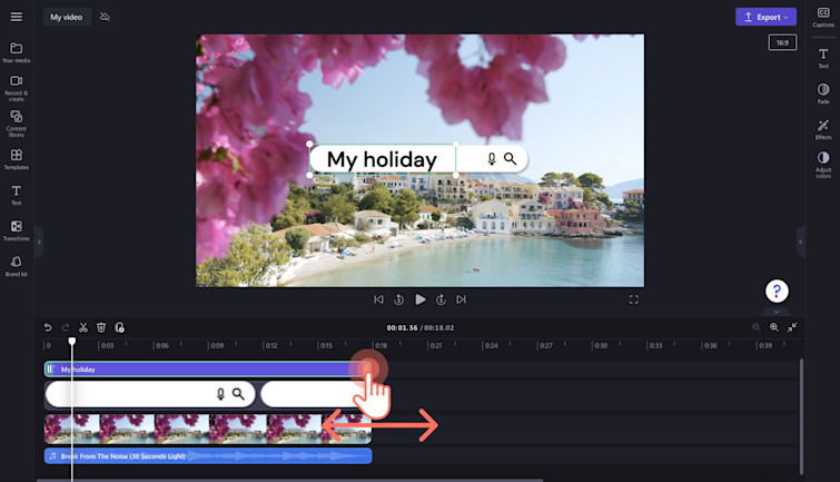 How to overlay text on video and GIFs | Clipchamp Blog