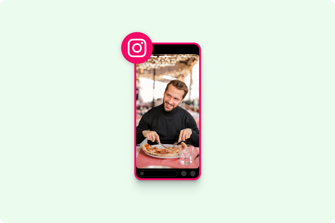 Outil de création publicitaire pour stories Instagram
