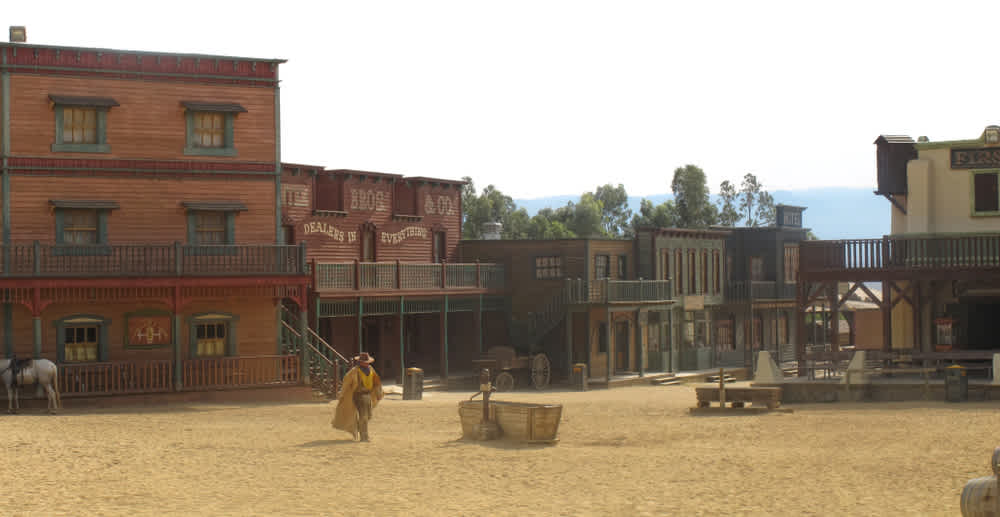 western movie village