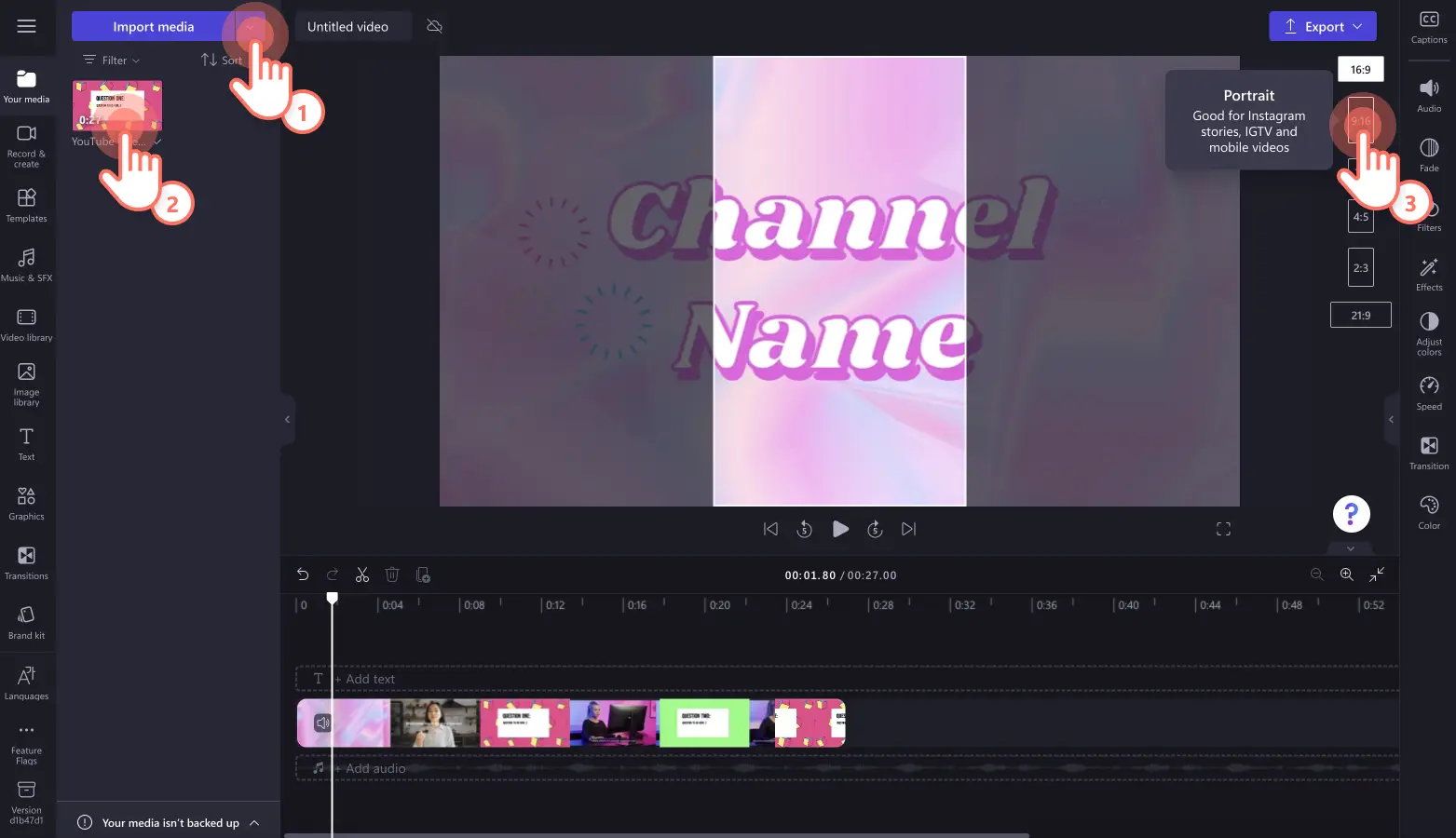 How to resize a video for tiktok clipchamp blog