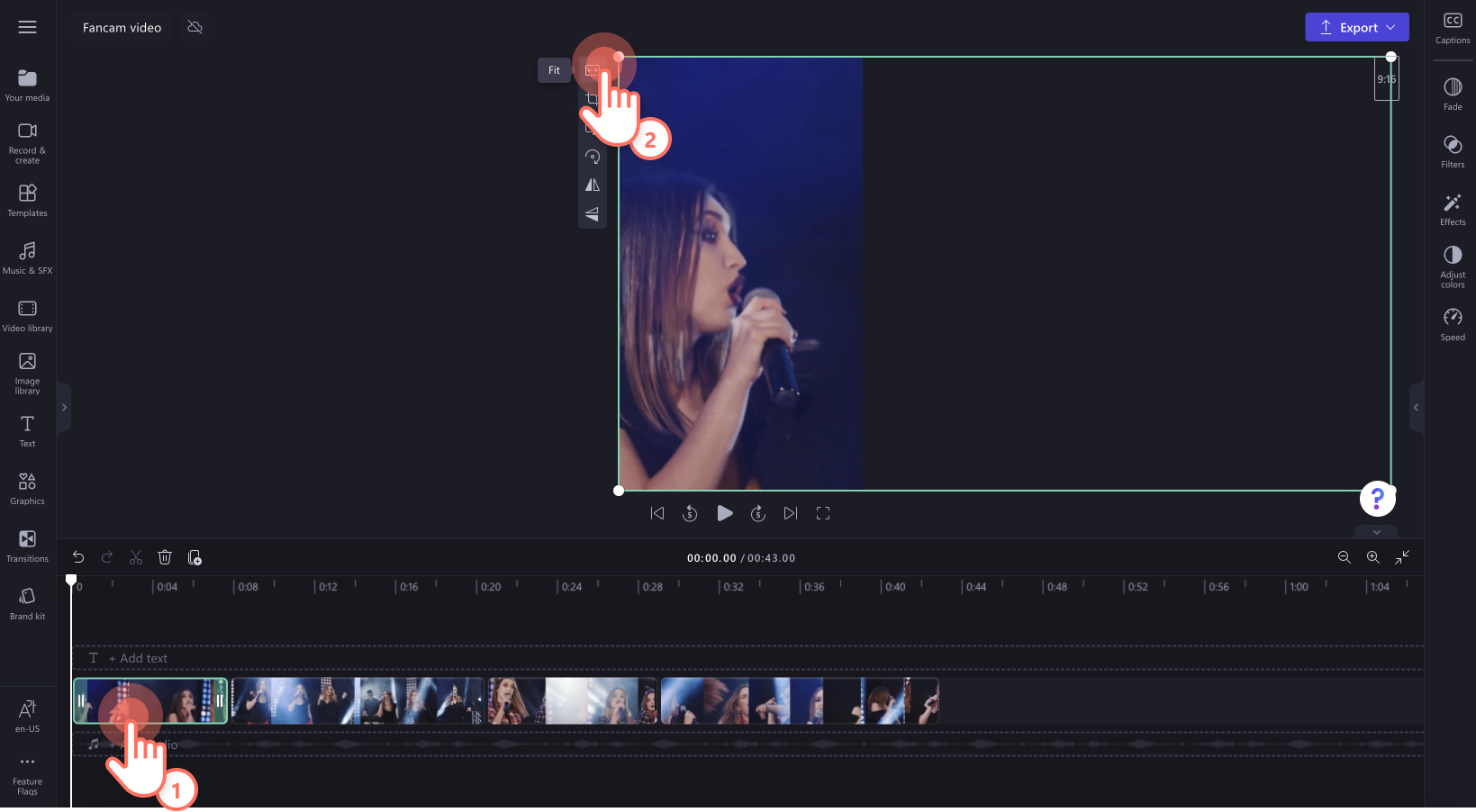 How to make a fancam video edit Clipchamp Blog