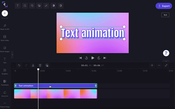 How to add text animation to a video | Clipchamp Blog