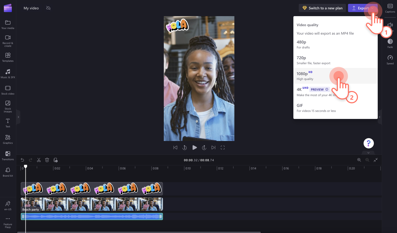 How to rotate videos for Instagram Clipchamp Blog