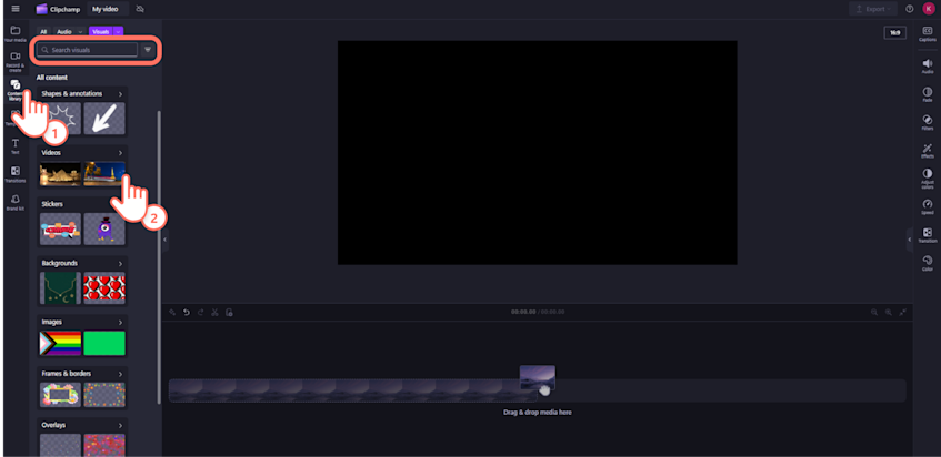 How to add VHS effect to videos | Clipchamp Blog