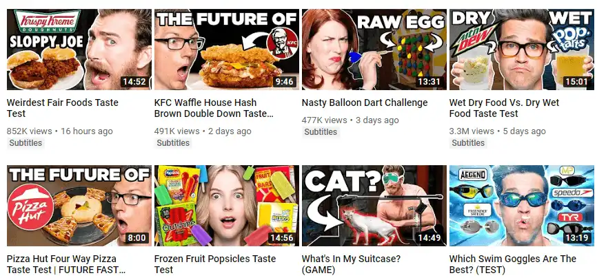YouTube thumbnail branding