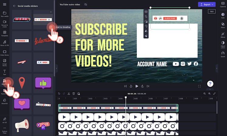 Outrow How to make YouTube outro videos and end screens using templates ...