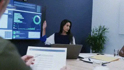 여러 줄 텍스트의 GIF(움직이는 이미지).