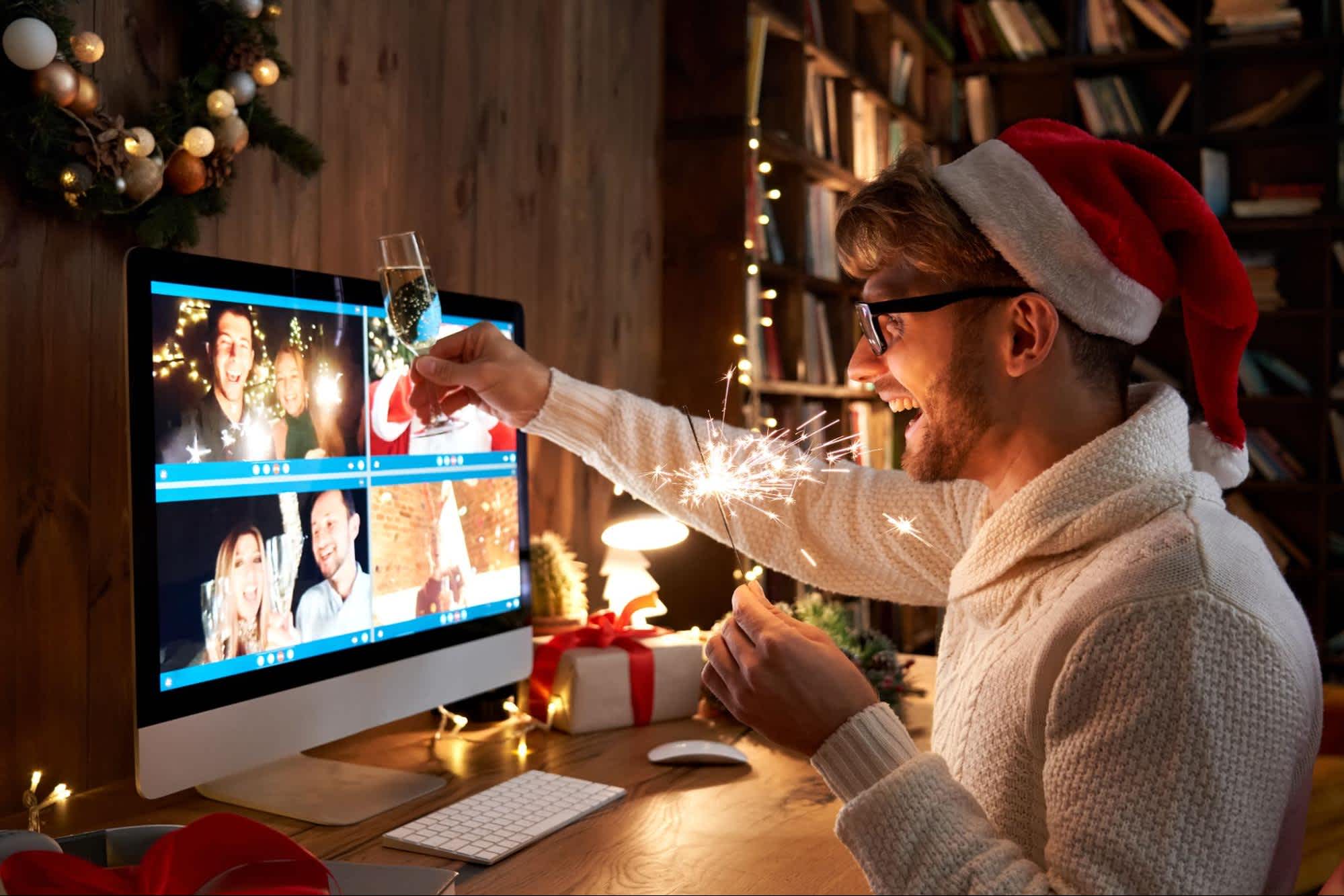 10. Virtual office Christmas party ideas