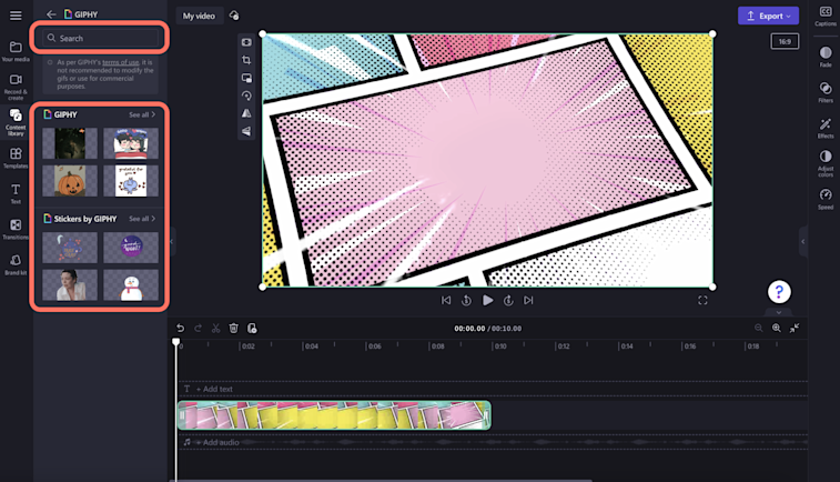 How to add GIFs to videos | Clipchamp Blog