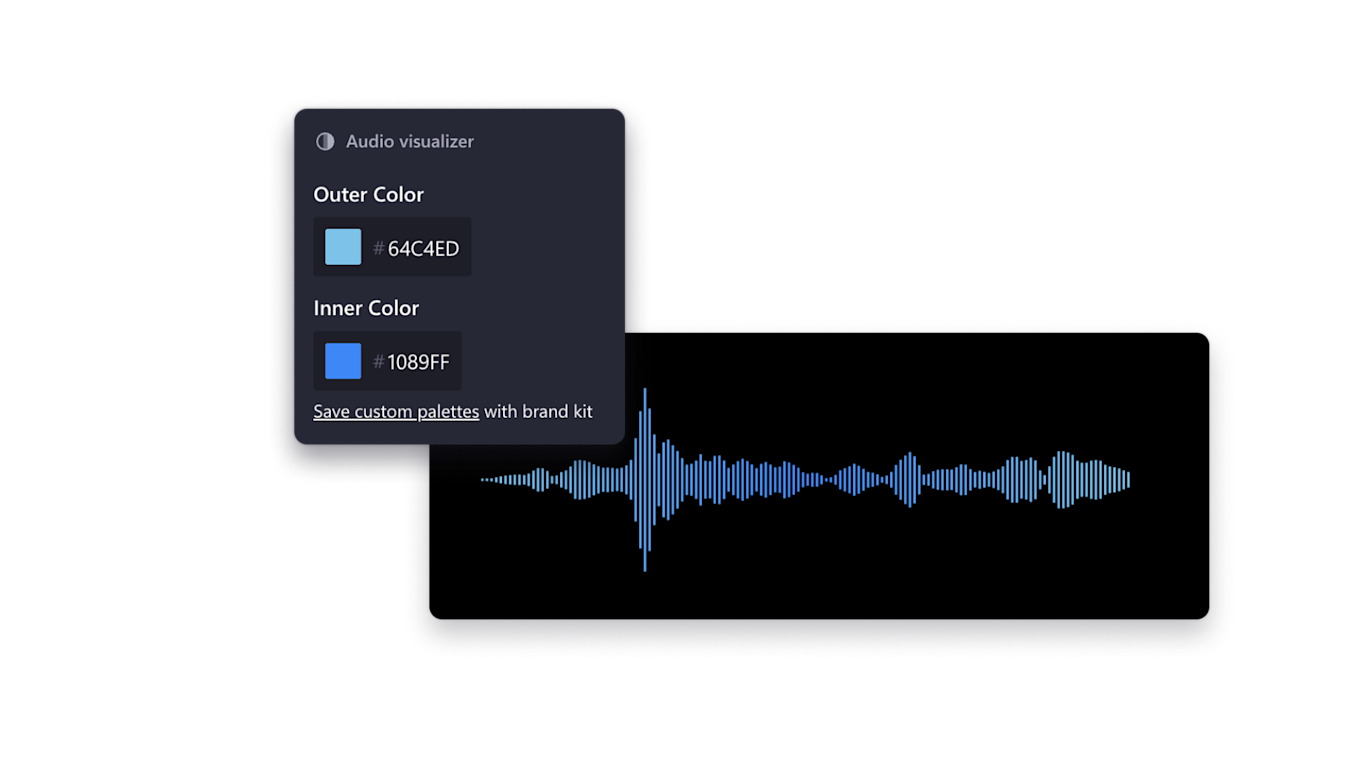Free audio visualizer | Music and voice visualizer online