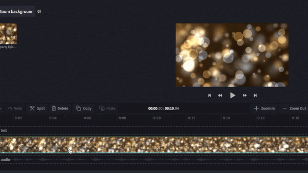 Zoom Holiday video background – Step 4. Customise your Zoom video background