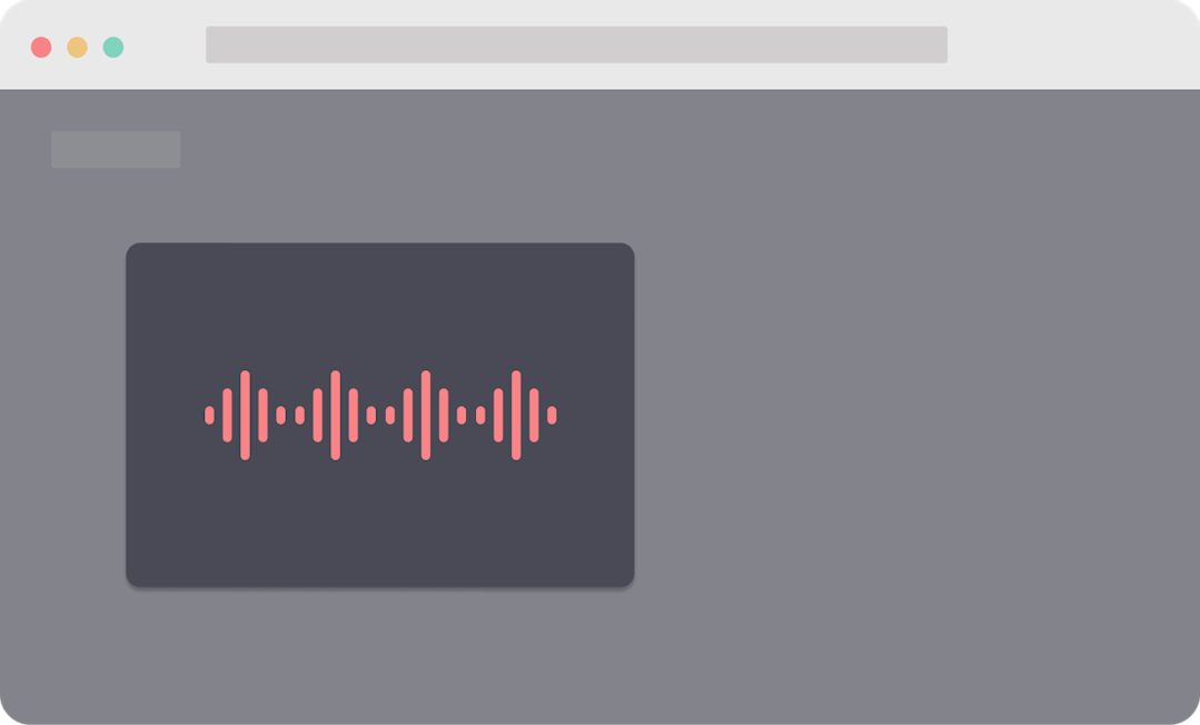 Audio visualiser