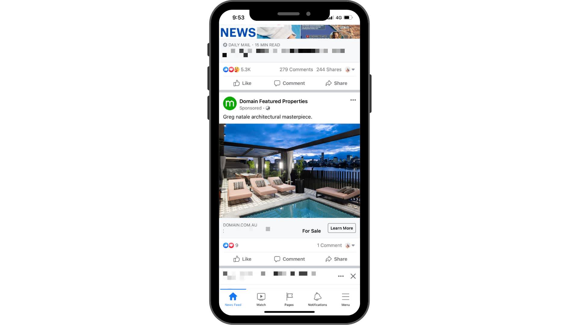 Facebook ads - image ad 1