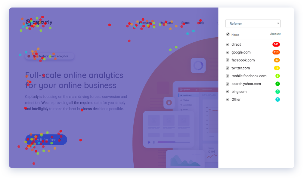 2. Segment heatmaps
