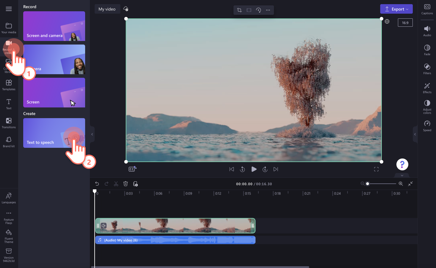 How To Add Audio To A Video Online | Clipchamp Blog