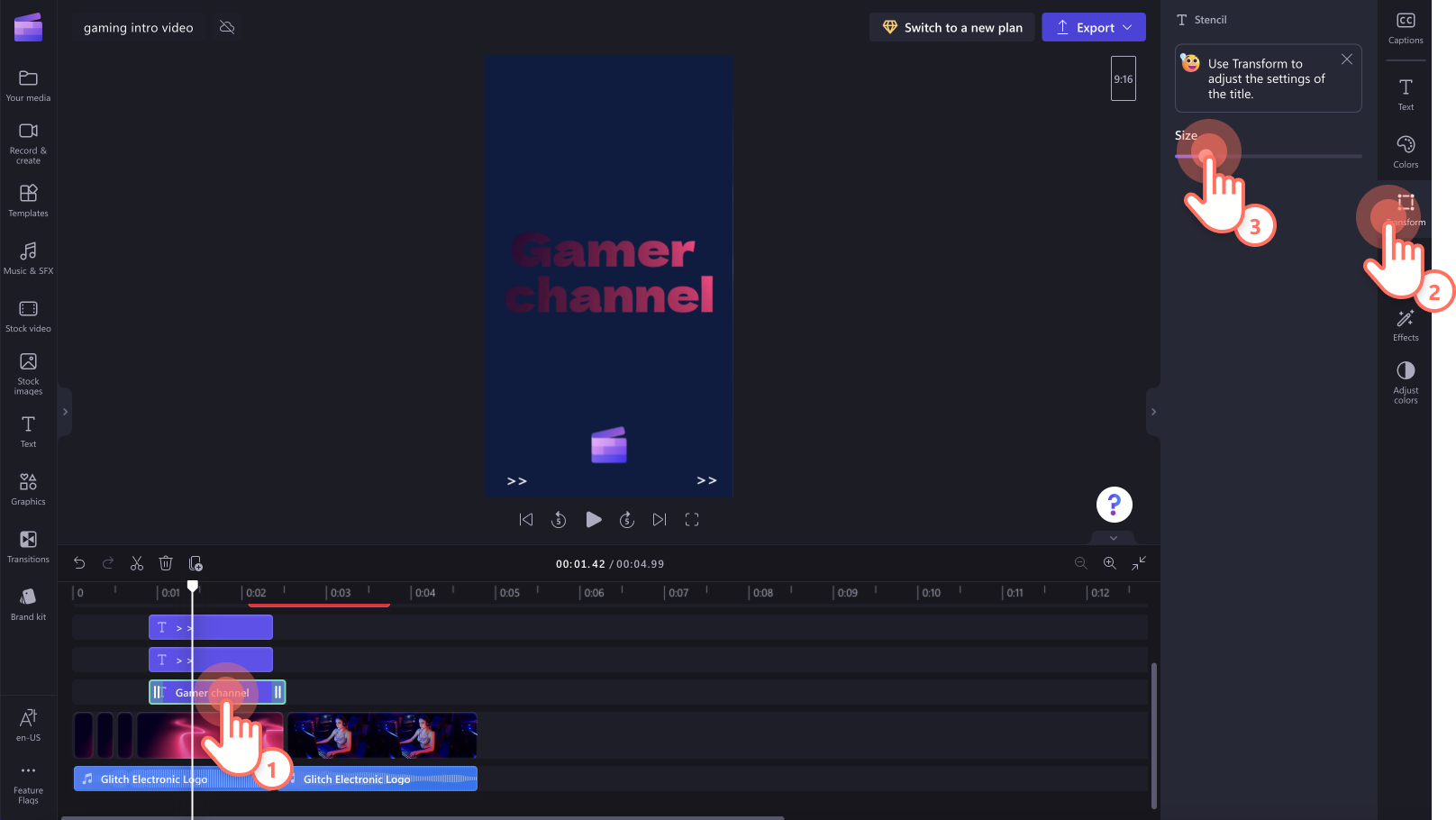 how to make a gaming intro like TSG Legend