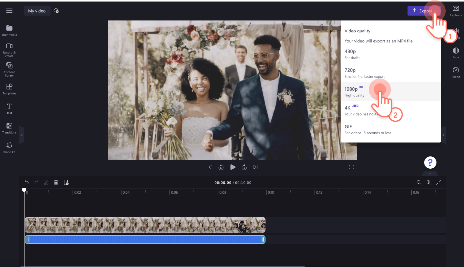 How to fade in and out of audio and video | Clipchamp Blog