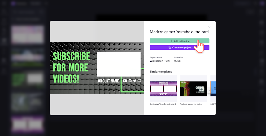 How to make YouTube end screens in 2024 | Clipchamp Blog