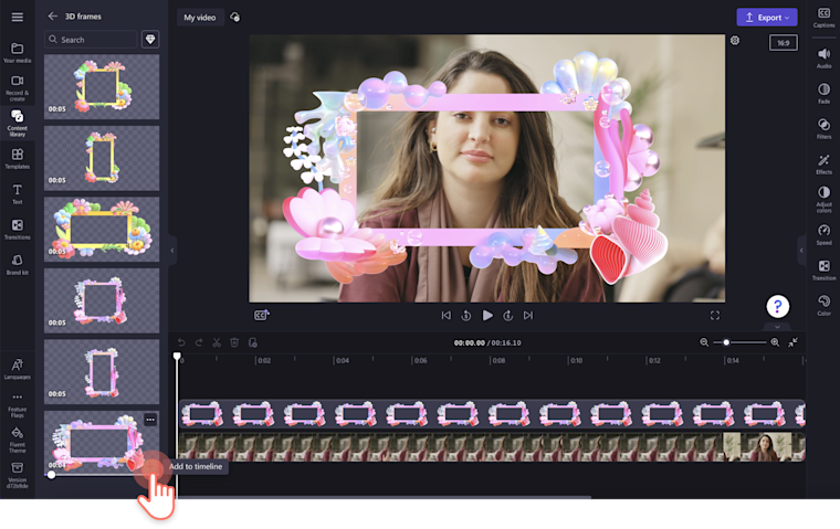 How to add video frames and borders | Clipchamp Blog