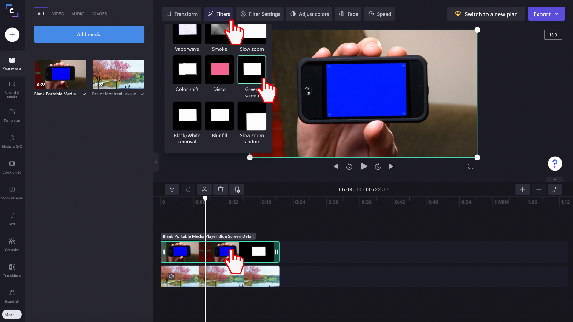 Cach Tạo Video Man Hinh Xanh Clipchamp Blog