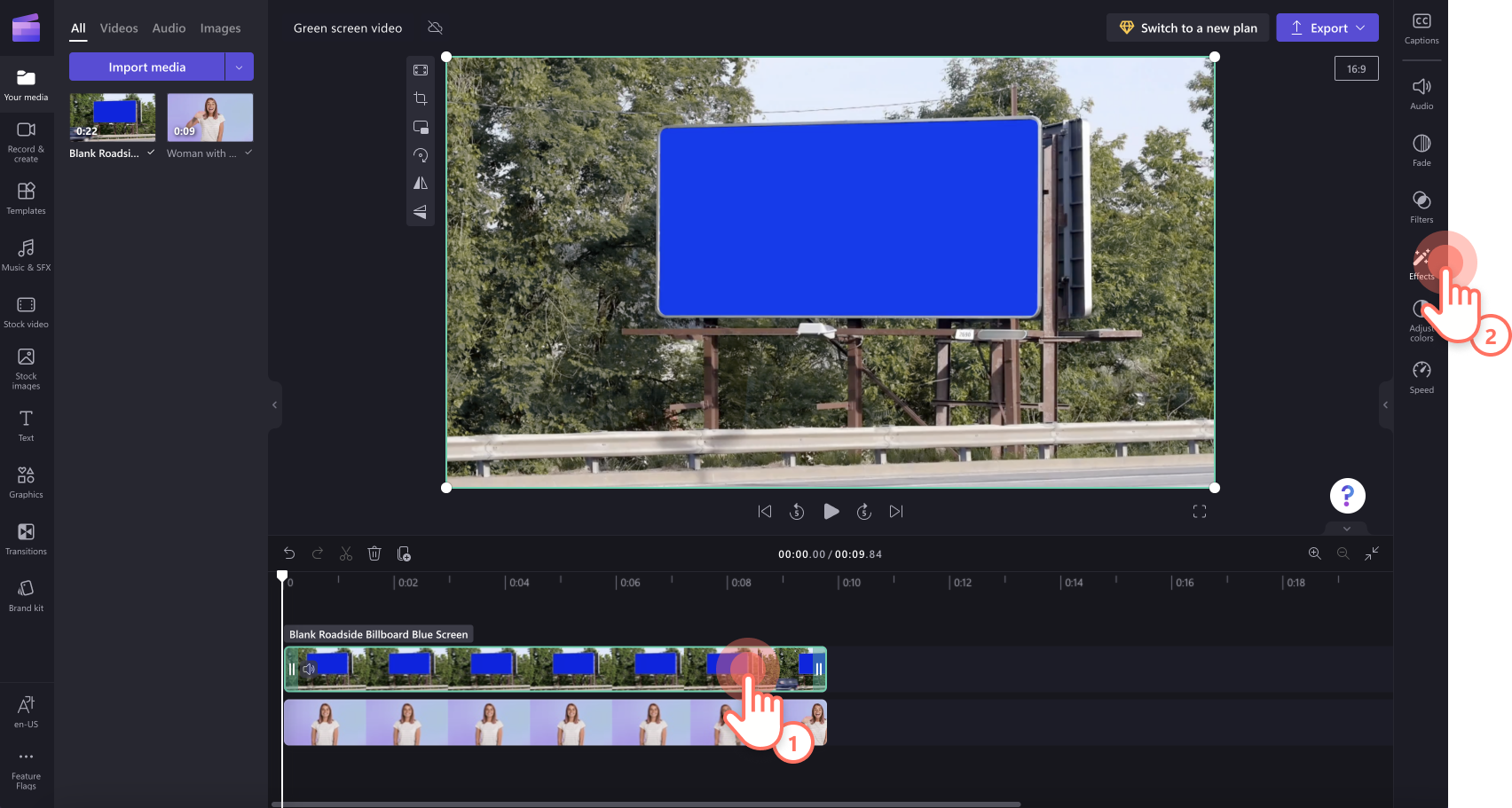 How to make green screen videos Clipchamp Blog