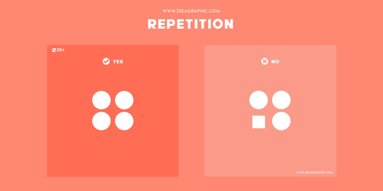 Essential Elements Of Visual Hierarchy Repetition