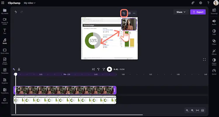 How to make demo videos for work with webcam recorder | Clipchamp Blog