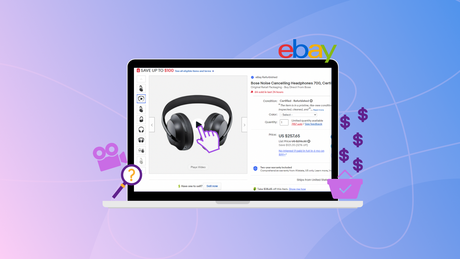 How to create eBay product videos and why you should list them CC thumbnail