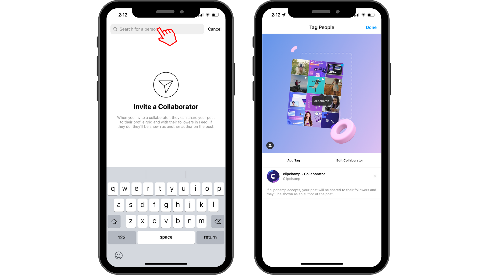 Zo gebruik je Instagram Collab | Clipchamp Blog Zo Gebruik Je Instagram Collab | Clipchamp Blog