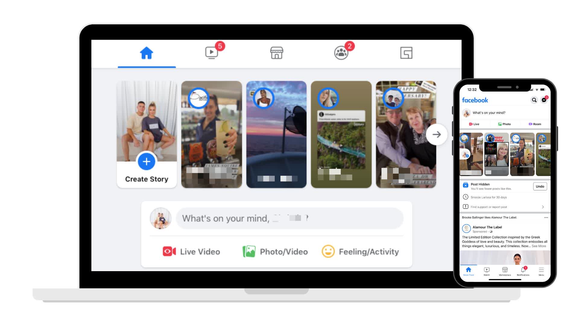 Facebook story music image