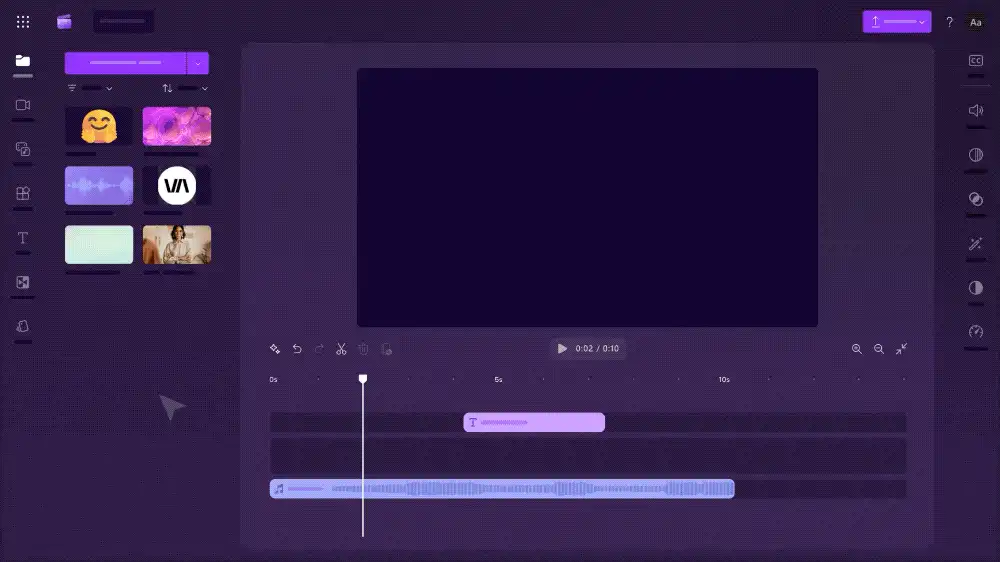 Edit your video with Clipchamp
