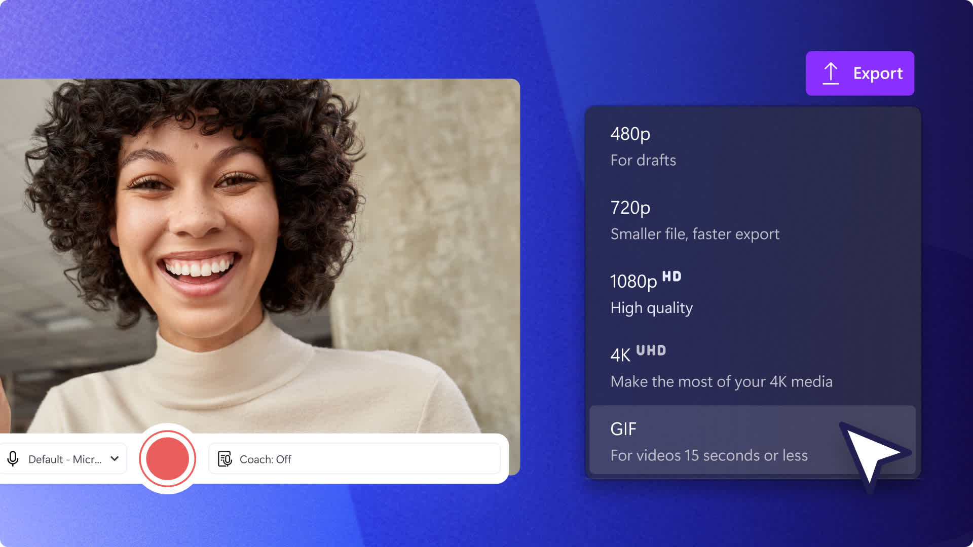 Een GIF maken met gebruik van je webcam - miniatuur