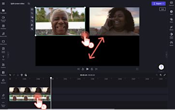 How to make split screen videos | Clipchamp Blog