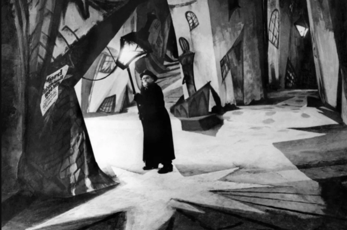 The Cabinet of Dr. Caligari German Expressionist film still