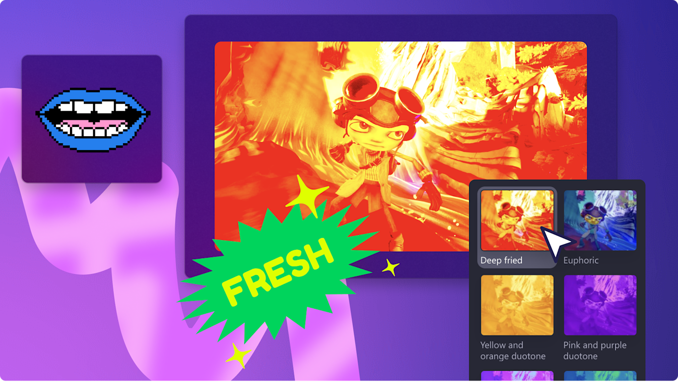 Free video meme generator | Clipchamp