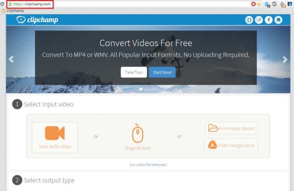 clipchamp free video converter