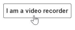 Squarespace video recording button
