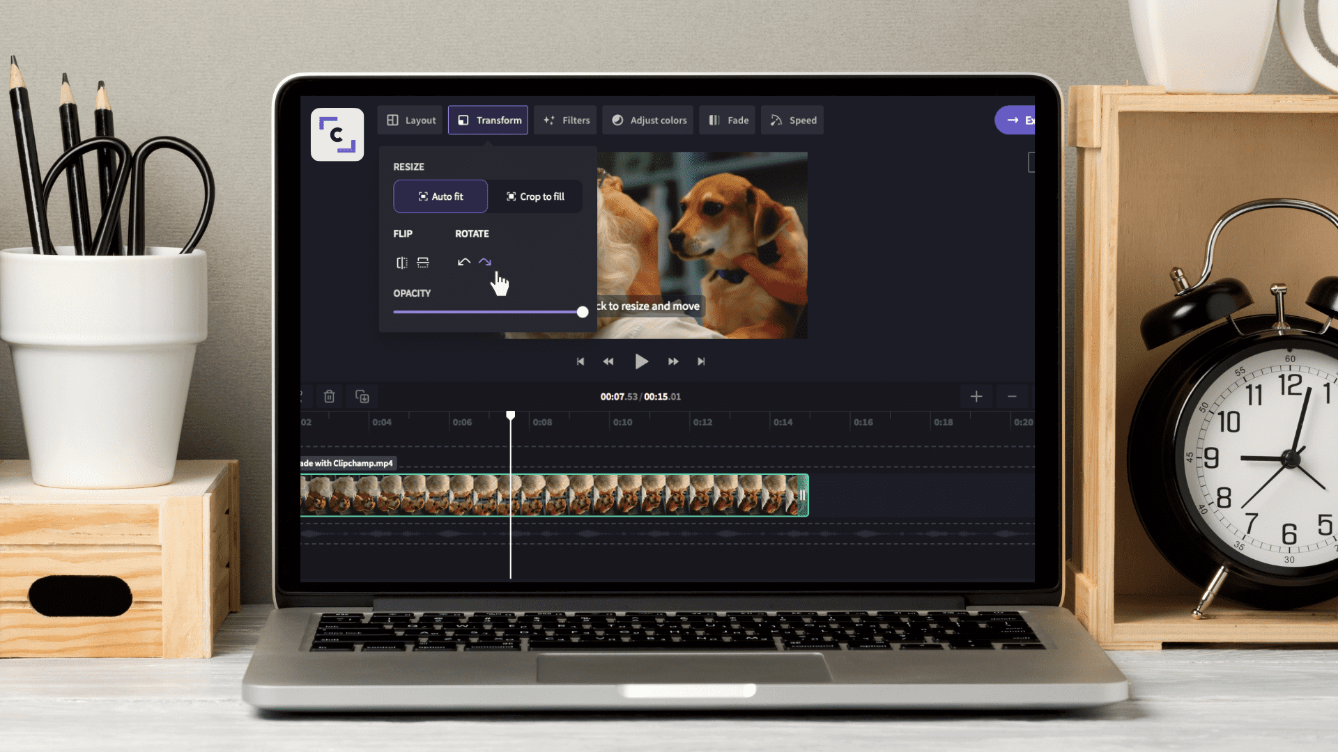 rotate video online for free