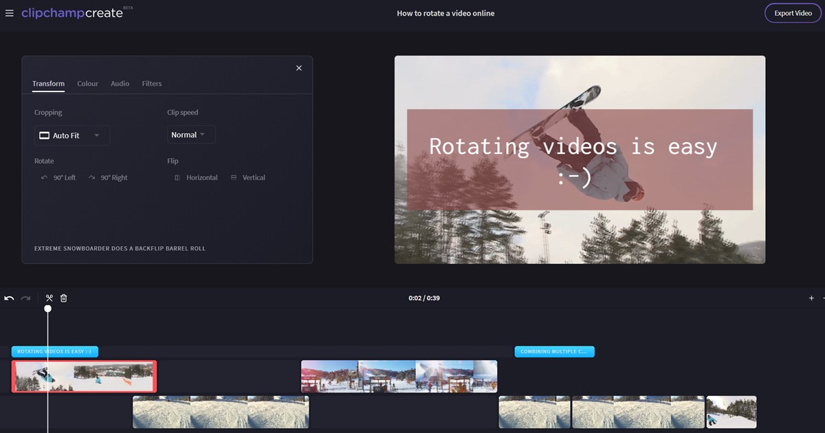 Online Video Editor