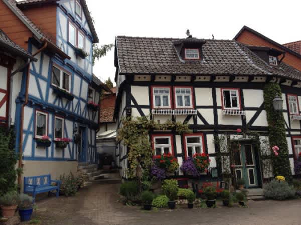 pretty houses in Bad Sooden-Allendorf