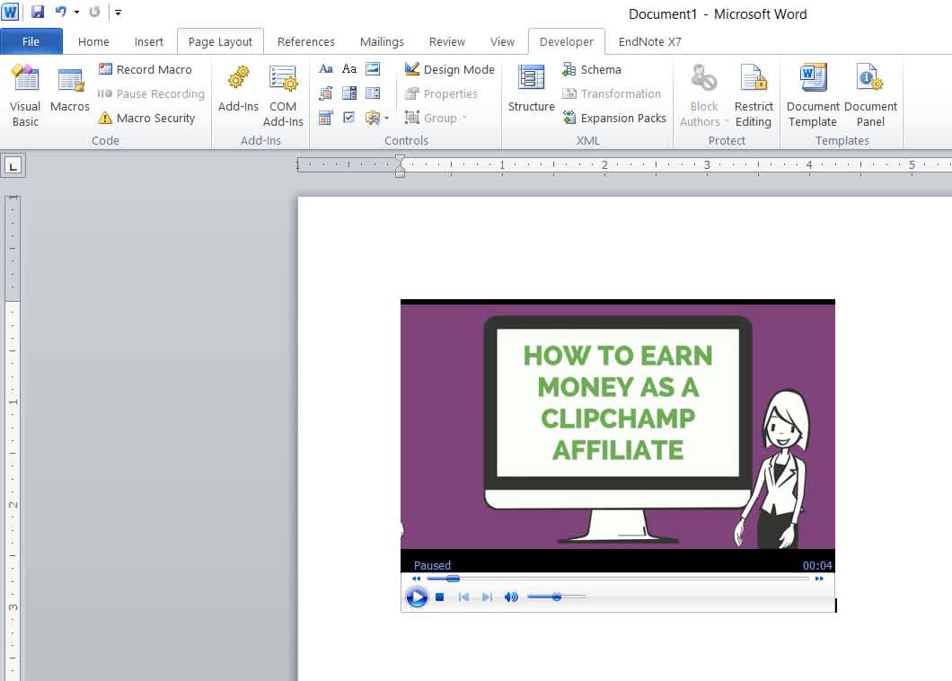 embed-video-word