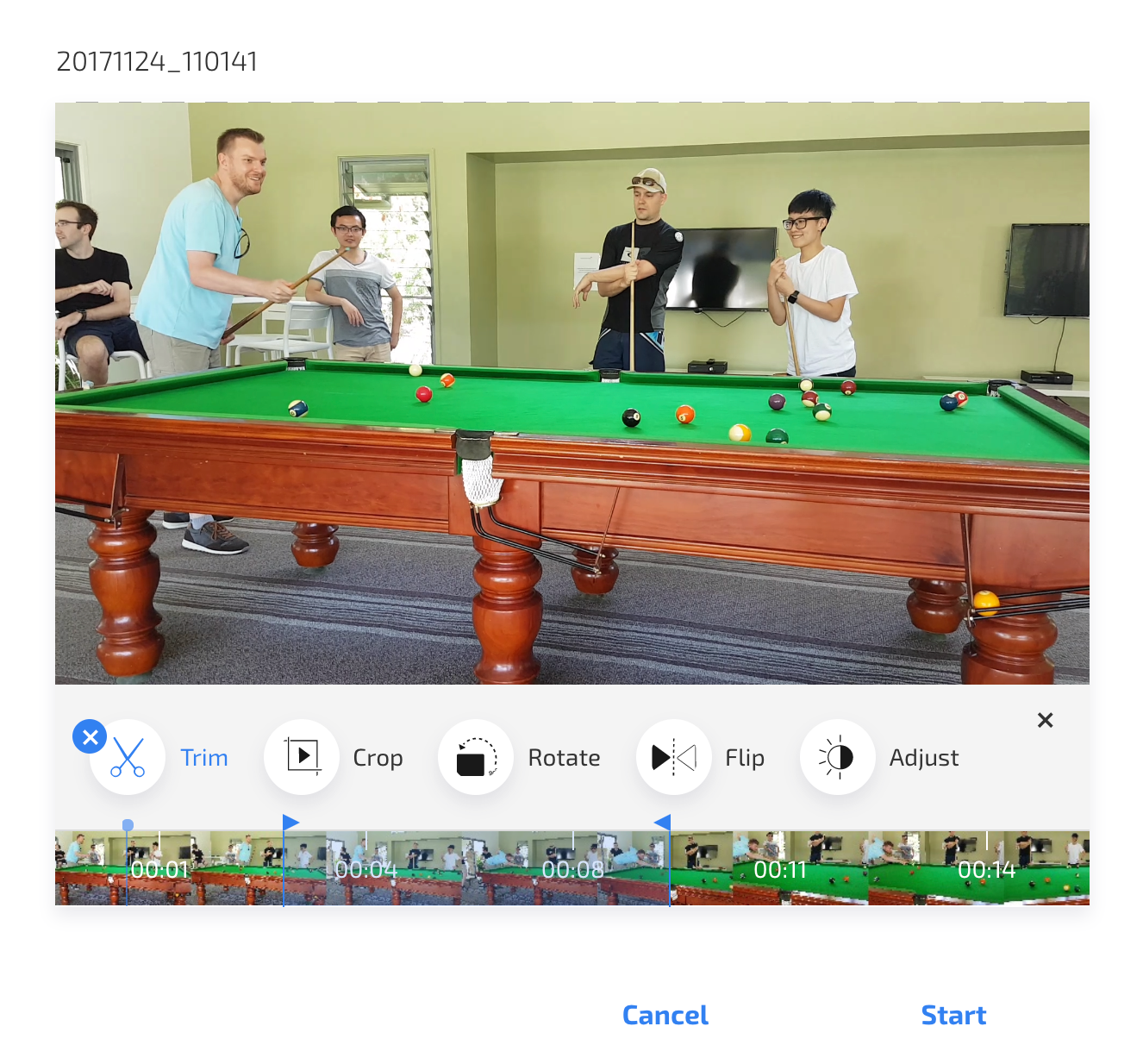 edit video online free