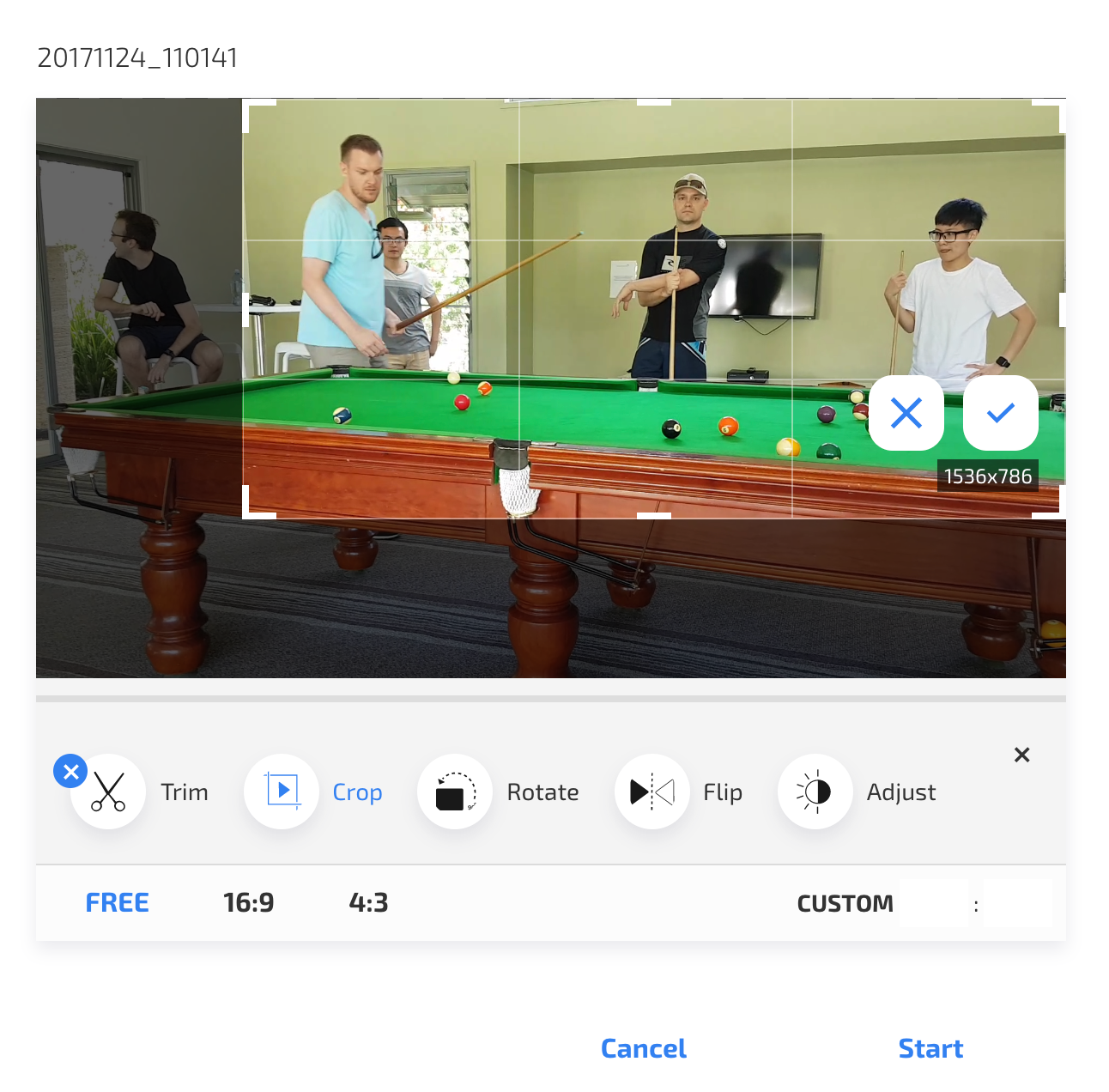 edit video online free