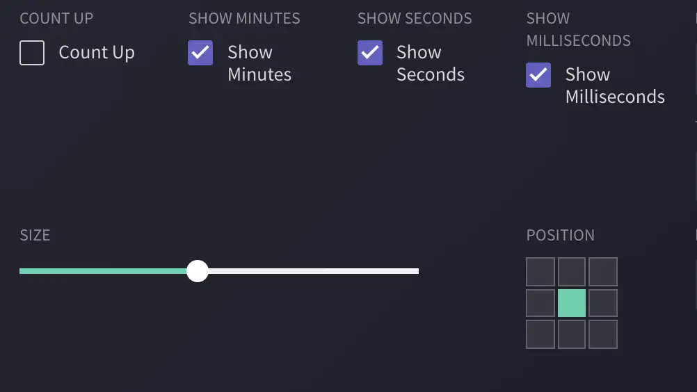 Timer feature in Clipchamp Create.