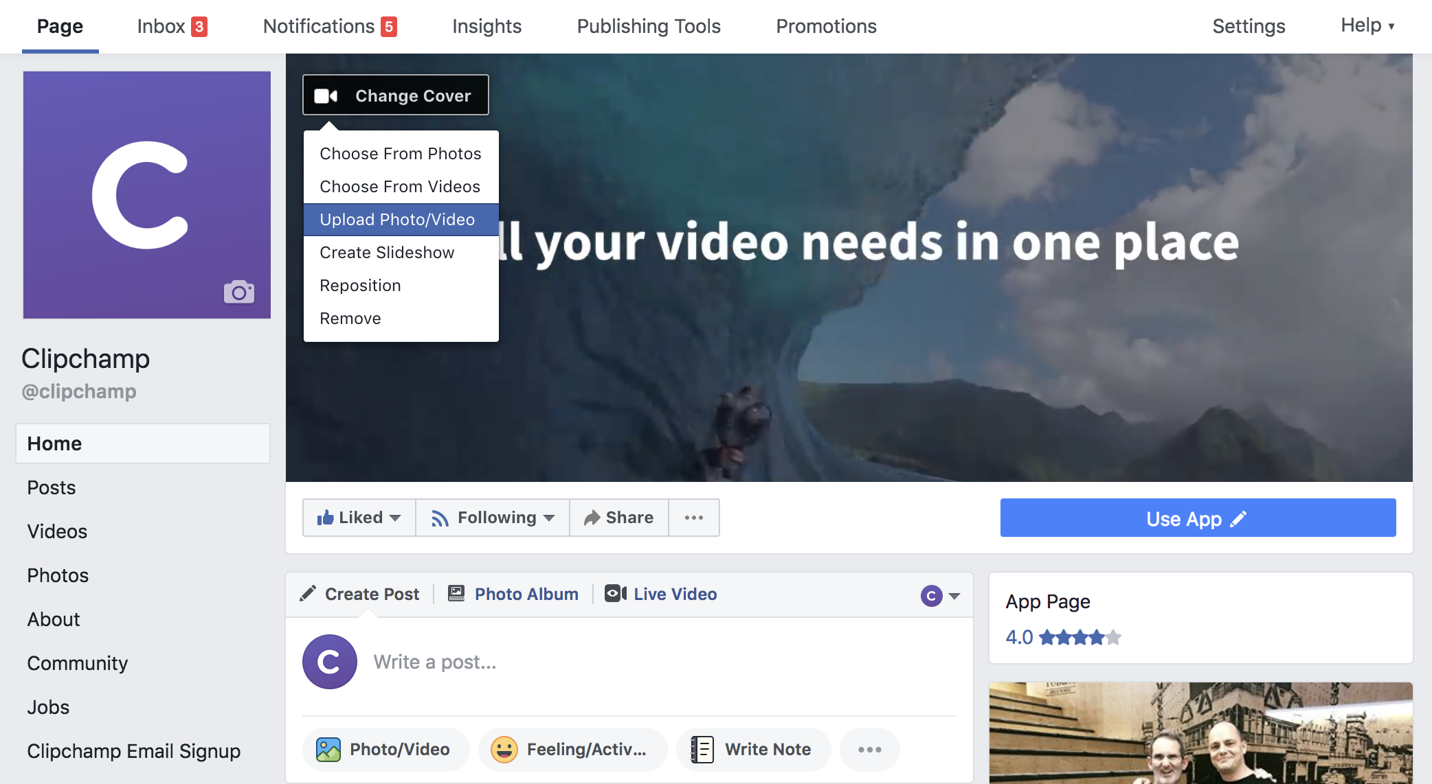 Cómo crear vídeos de portada de Facebook | Clipchamp Blog