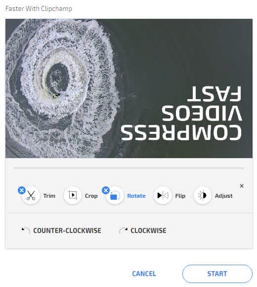 rotate-video-clipchamp